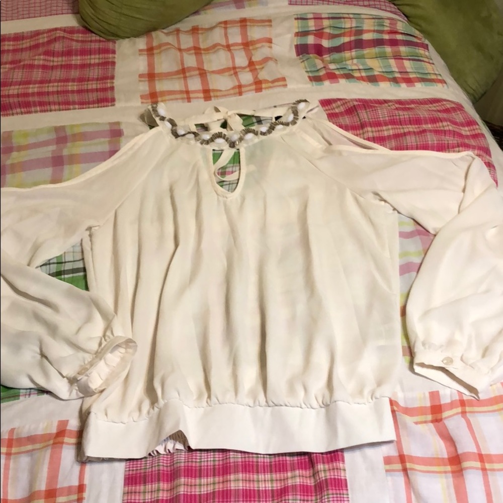 Sheer blouse